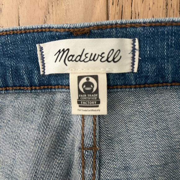 Madewell High Rise Skinny Jeans in Medium Blue Wash 32 - Picture 4 of 7